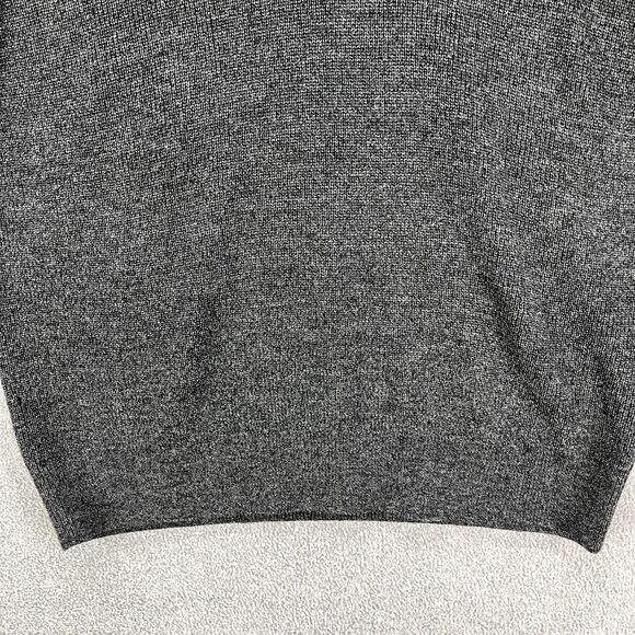 Peter‎ Millar Sweater Mens Medium Gray Blue Crown Crewneck Merino Wool Knit - Picture 6 of 16